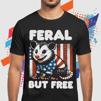 T-shirt Faux, mais libre