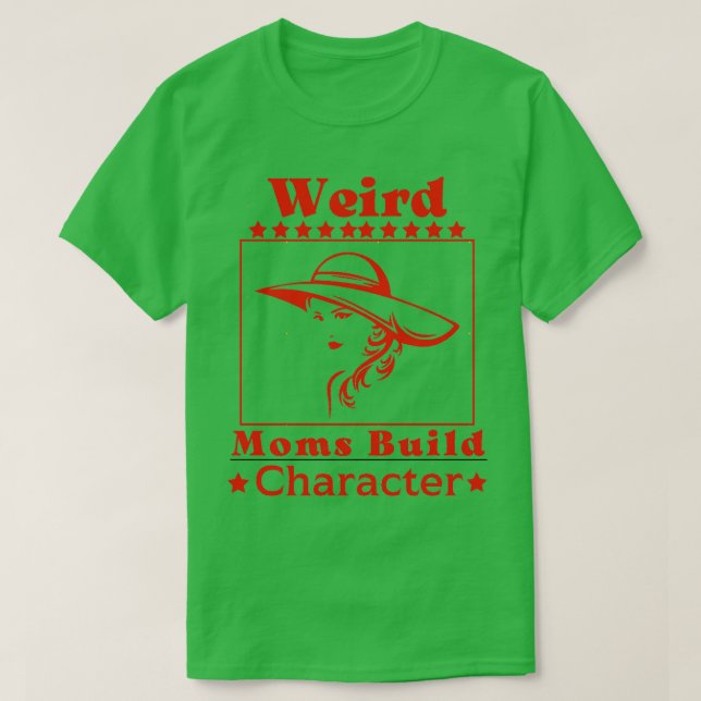 T-shirt Faux Moms Générer Caractère Super Mère Drôle (Design devant)