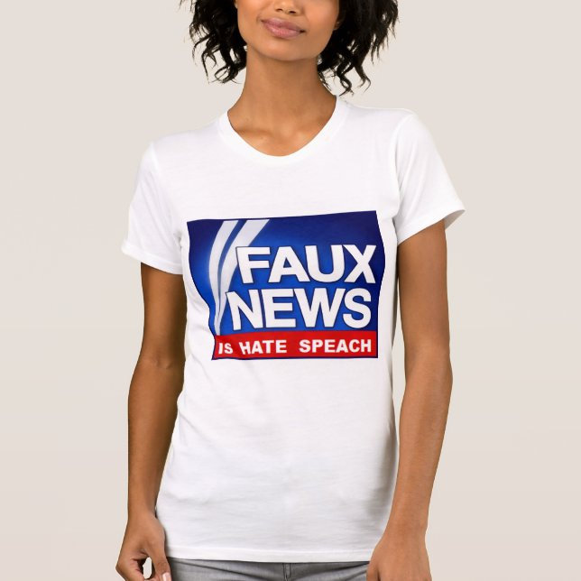 T-shirt Faux News (Devant)