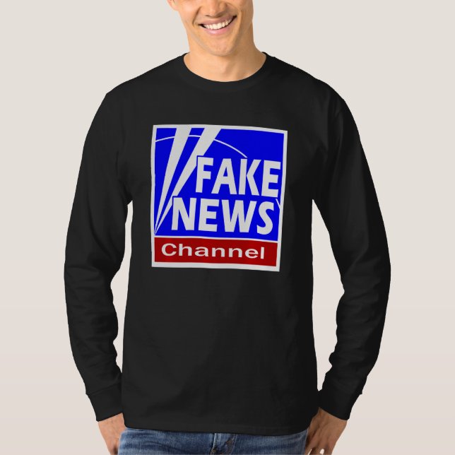 T-shirt Faux News Channel (Devant)
