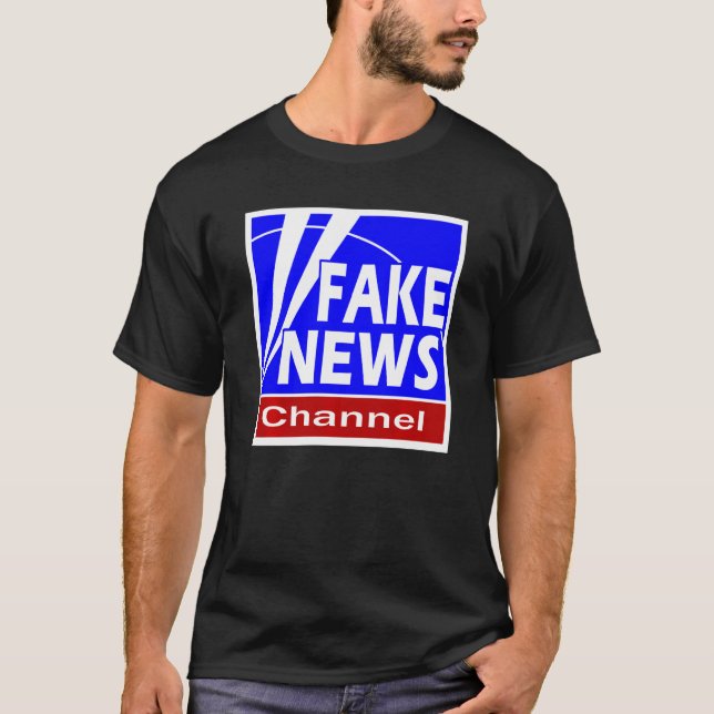 T-shirt Faux News Channel (Devant)