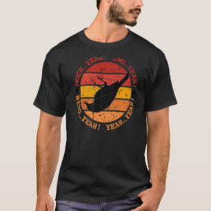 T-shirt Faux Ouais Ing Ouais Oiseau Ouais Dumb Vintage Moc