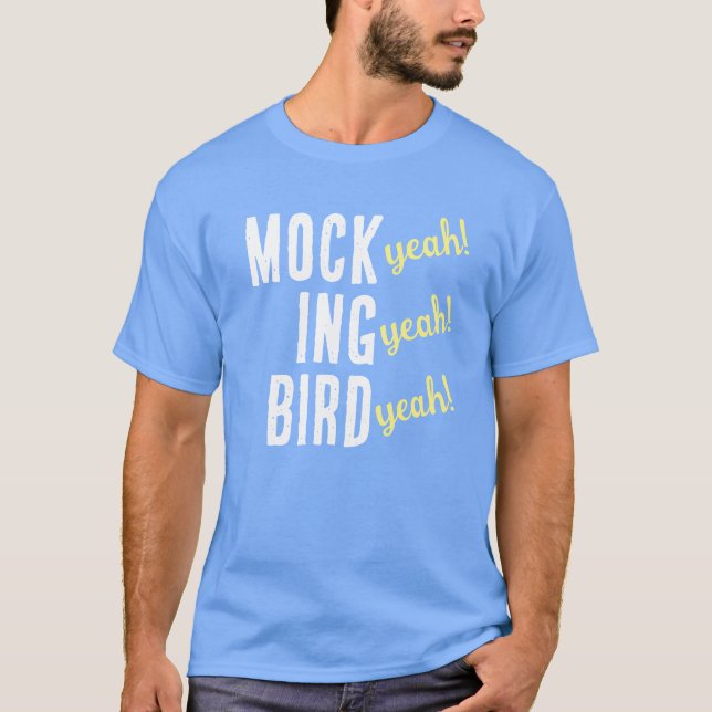 T-shirt FAUX (oui !) ING (oui !) BIRD (oui !) (Devant)