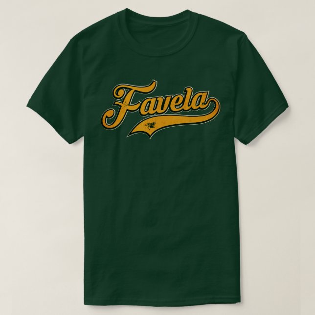 T-shirt Favela du Brésil (Design devant)