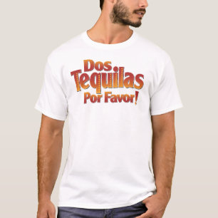 T-shirt Faveur de Por de Tequilas de DOS