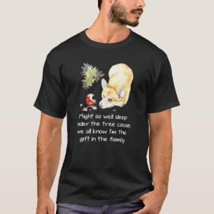 T-shirt Favori famille Corgi Chien Humour de Noël