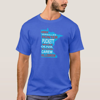 T-shirt Favoris de ventilateur MN Twins