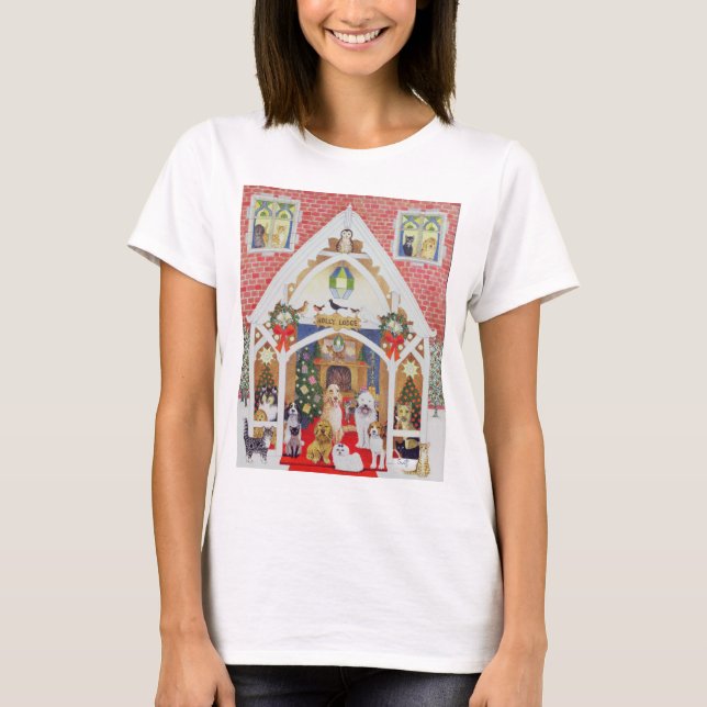T-shirt Favoris noirs et blancs (Devant)