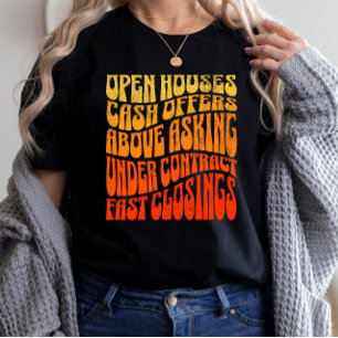 T-shirt Favoris Realtor Super Retro Ventes immobilières