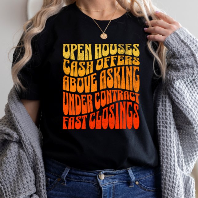 T-shirt Favoris Realtor Super Retro Ventes immobilières (Créateur téléchargé)