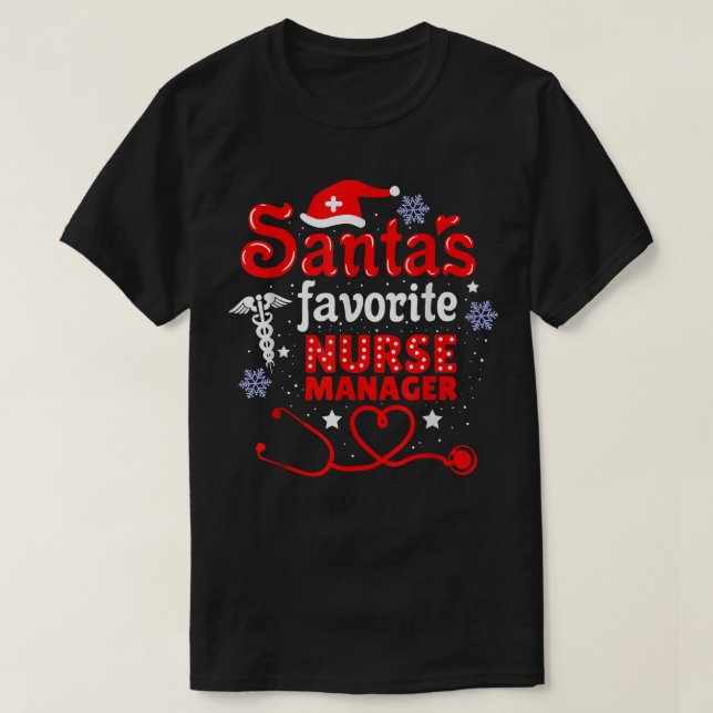 T-shirt Favorite de Santas  (Design devant)
