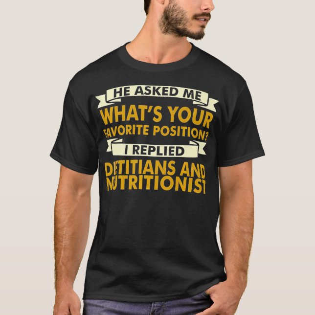 T-shirt Favorite Dietitians And Nutritionist Professions G (Devant)