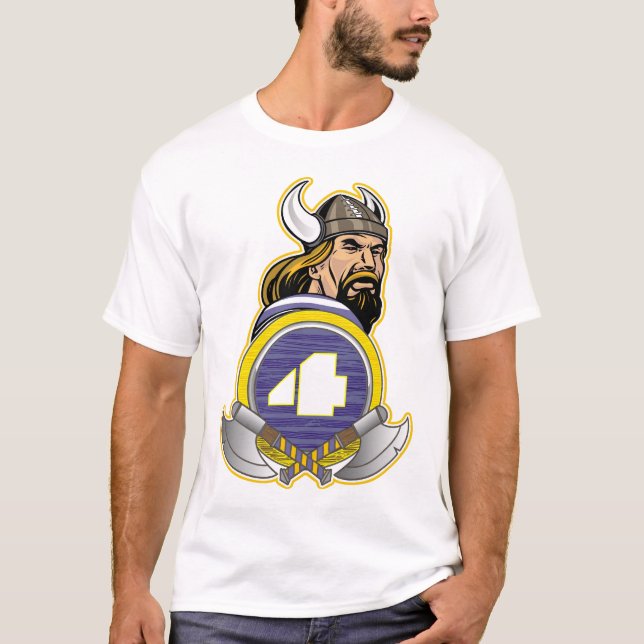 T-shirt Favre est Viking (Devant)