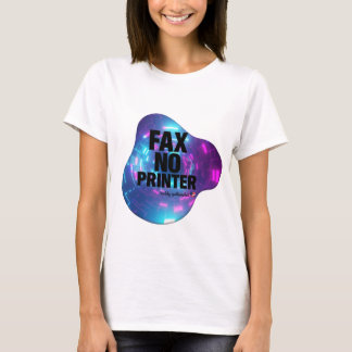 T-shirt FAX NO PRINTER ✨ Viral Aesthetic & Y2K Streetwear
