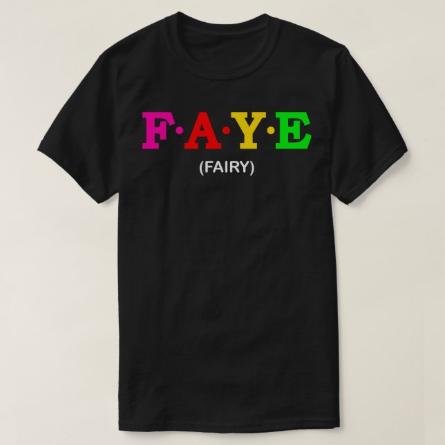 T-shirt Faye Fairy 1 (Design devant)