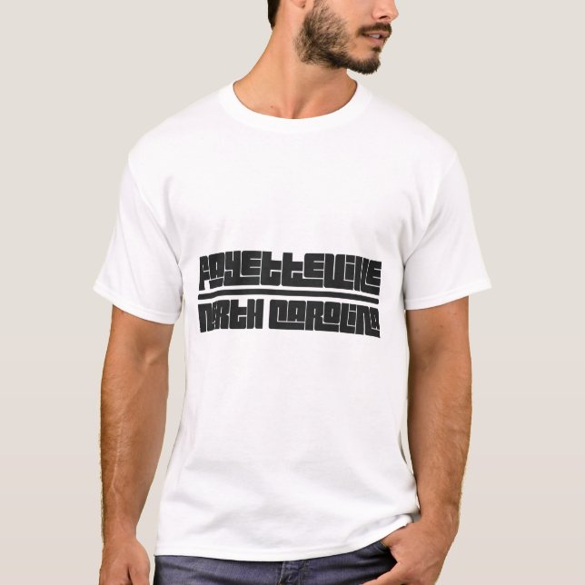 T-shirt Fayetteville - Caroline du Nord (Devant)