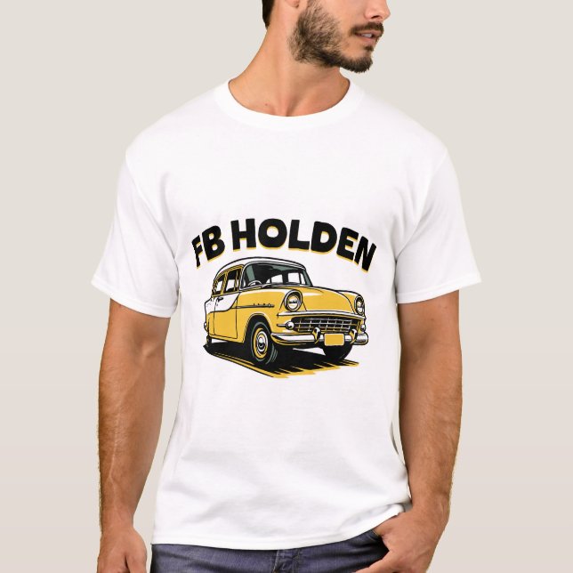 T-shirt FB Holden - jaune (Devant)