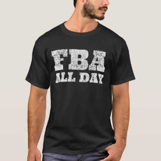 T-shirt FBA All Day Black Foundational History American