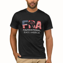 FBA Américain Noir Fondamental avec Poing Levé