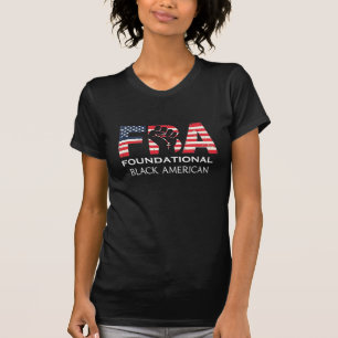 T-shirt FBA Femmes Noires Américaines Fondamentales