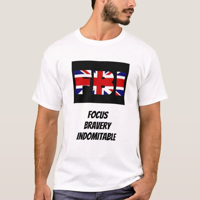 T-SHIRT FBI (Devant)