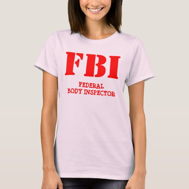 T-SHIRT FBI (Devant)