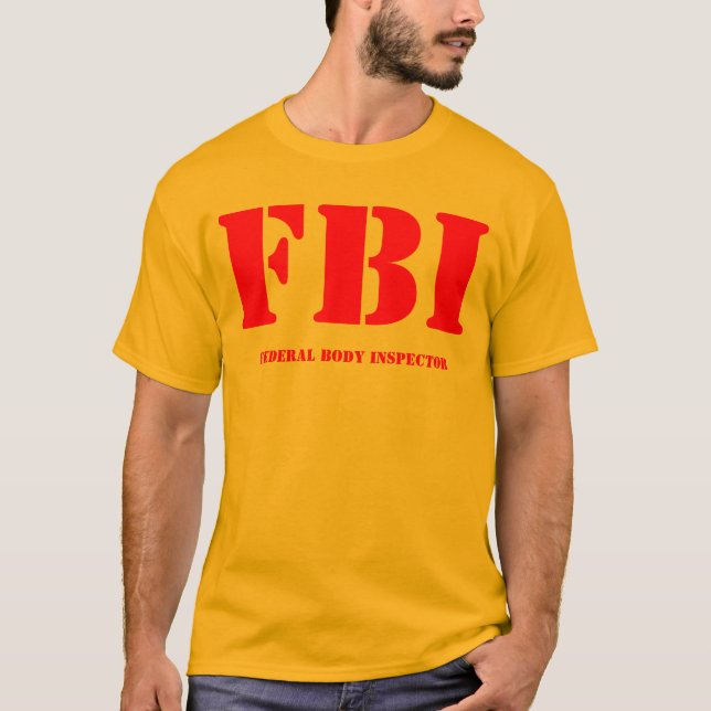 T-SHIRT FBI (Devant)