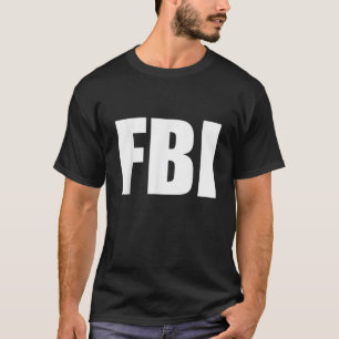 T-shirt FBI Réplique Agent Inspecteur Funny Halloween Cost