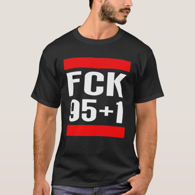 T-shirt FCK 95+1 Anti Hannover Derby Braunschweig Football (Devant)