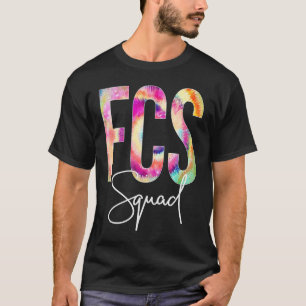 T-shirt FCS Squad Tie Dye Retour À L'École Femmes Reconnai