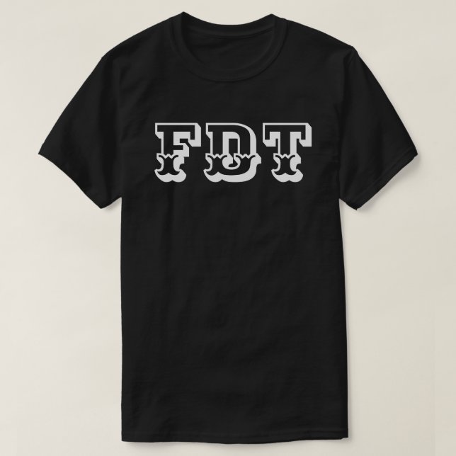 T-SHIRT FDT (Design devant)