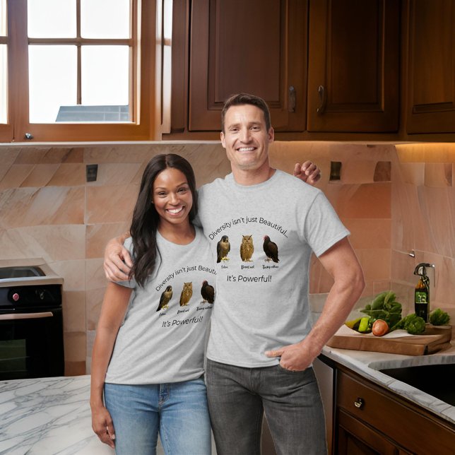 T-shirt FDT Défendre la diversité Déclaration audacieuse (Pro Democracy, Anti -Trump, FDT Activist T-Shirt, Diversity is Beautiful)