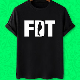 T-shirt FDT fu*k donald trump drôle anti-trump