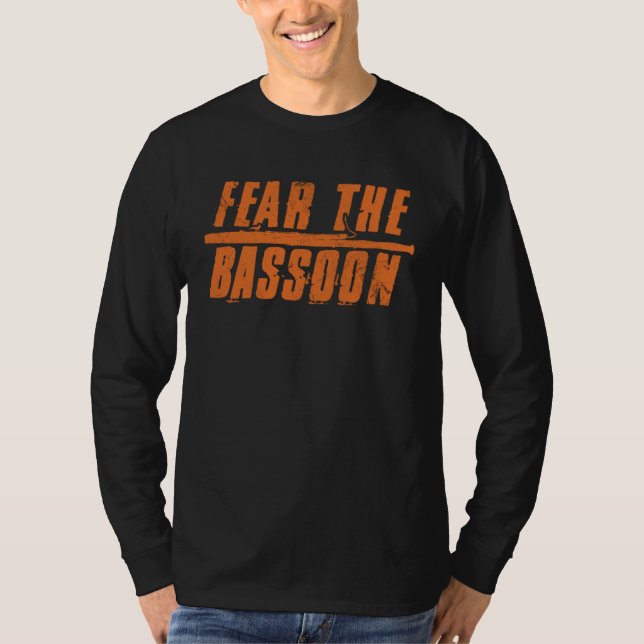 T-shirt Fear The Bassoon Bassoon (Devant)