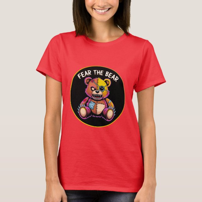 T-shirt Fear the bear (Devant)
