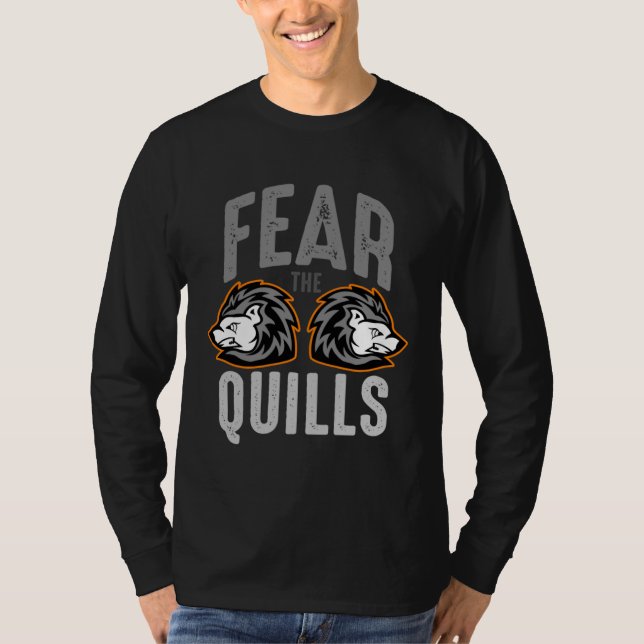 T-shirt Fear The Quill  Porcupine (Devant)