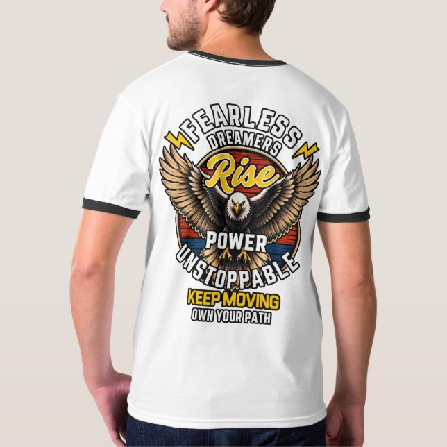 T-shirt Fearless Dreamers Eagle (Dos)