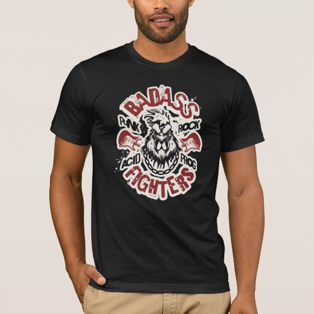 T-shirt Fearless Warriors"design (Devant)