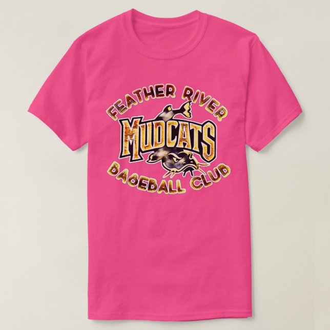T-shirt Feather River Mudcats Baseball (Design devant)