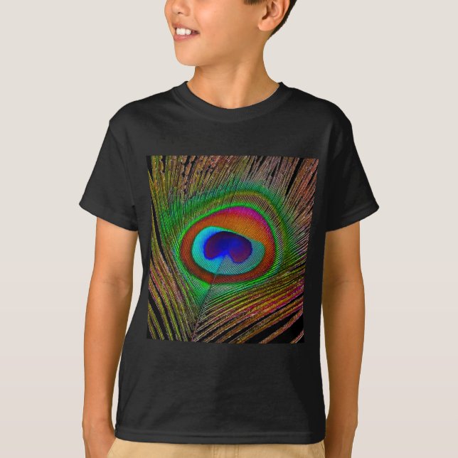 T-shirt Feather Vibrant Copper (Devant)