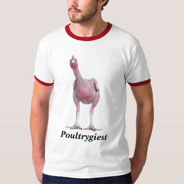 T-shirt featherless-poulet, Poultrygiest (Devant)