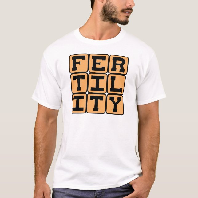 T-shirt Fécondité, Annonce de grossesse (Devant)