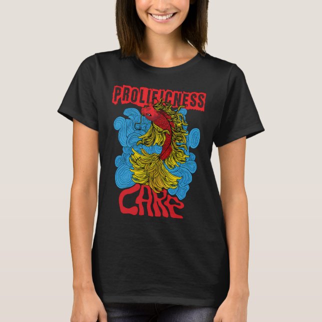 T-shirt fécondité des carpes koï (Devant)