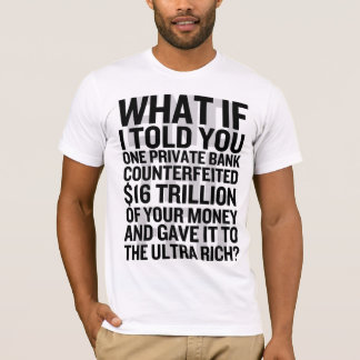 T-shirt Federal Reserve auditent la chemise