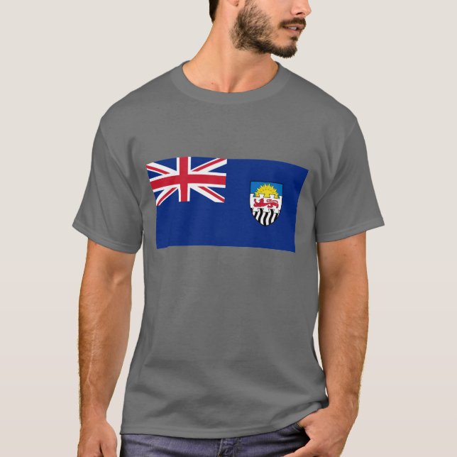 T-shirt Fédération de la Rhodésie et du drapeau de (Devant)