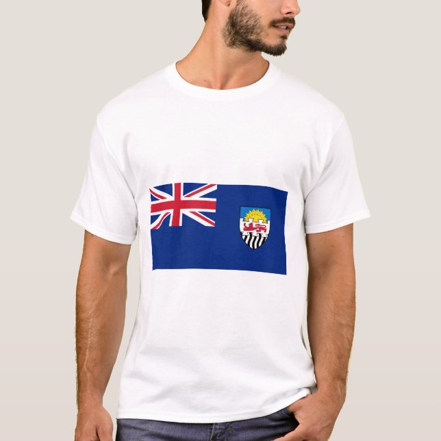 T-shirt Fédération de la Rhodésie et du drapeau de (Devant)