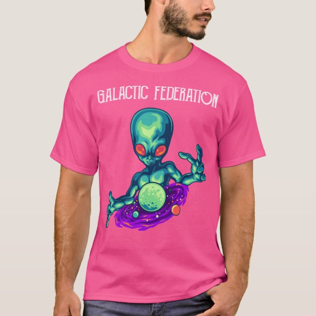 T-shirt Fédération galactique (Devant)