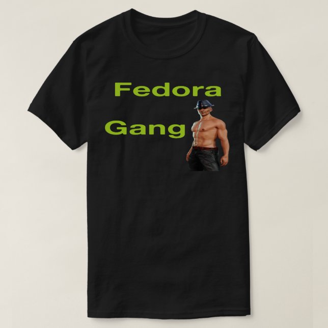 T-shirt Fedora Gang (Design devant)