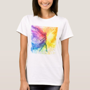 T-shirt Fée arc-en-ciel en gros - Cottagecore enchanté