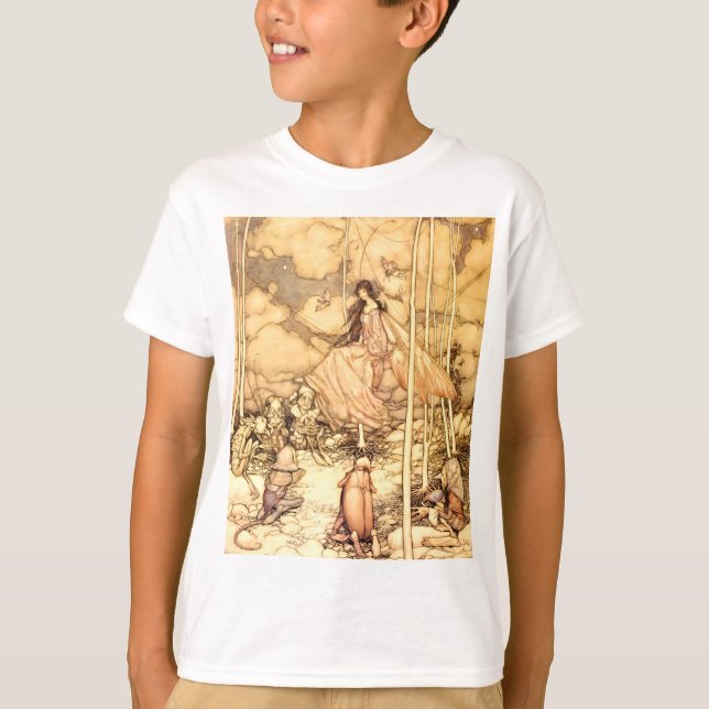 T-shirt Fée Arthur Rackham (Devant)